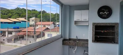 A planta de Apartamento 202 Bombinhas