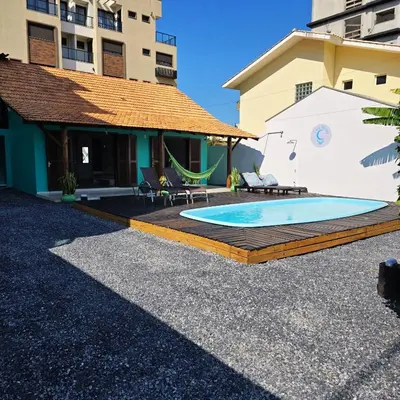 A planta de Casa Lua Nova em Mariscal