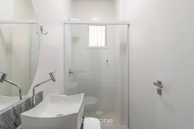 A planta de Apartamento c/ Churrasqueira 600m da Praia ETP1002