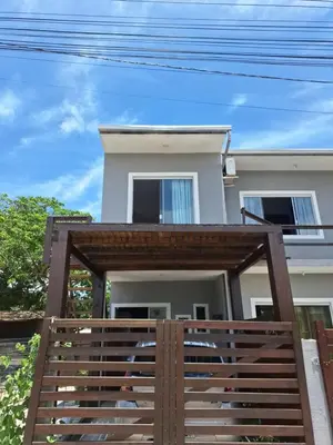 Uma varanda ou terraço em Residencial Zimbros 2
