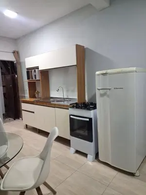 A cozinha ou kitchenette de Residencial Zimbros 2