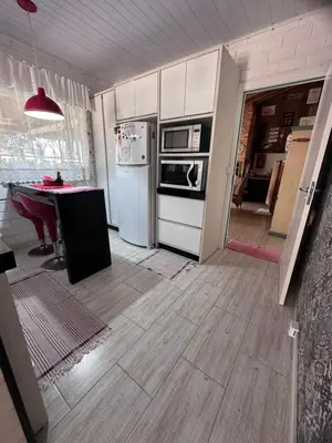 A cozinha ou kitchenette de Casa em Bombas