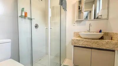 Uma casa de banho em Allure Meia Praia