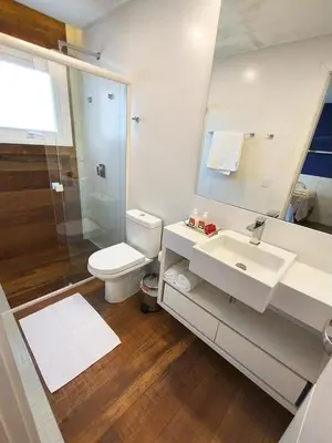 Uma casa de banho em Casa da Frida