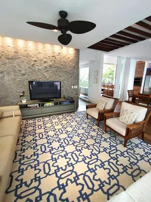 Uma televisão e/ou sistema de entretenimento em Casa da Frida