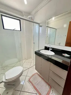 Uma casa de banho em Residencial Paradise - Praia de Bombas - Bombinhas