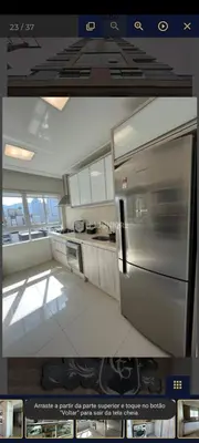 A cozinha ou kitchenette de Lindo apartamento em Itapema
