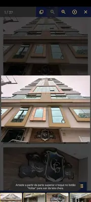 A planta de Lindo apartamento em Itapema