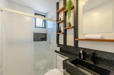 A planta de Apto c/ Vista Mar | 500m Praia Itapema DSH1702