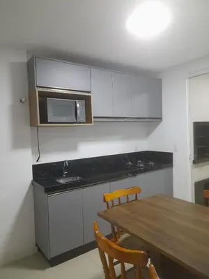 A cozinha ou kitchenette de Sunset Boulevard Residence Apartamento 302