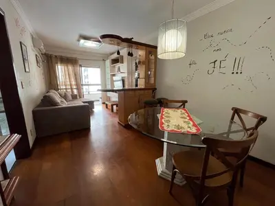 A planta de Apartamento a 50 metros da Praia - Barra Sul- BC