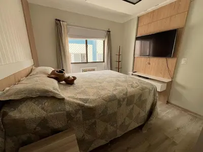 A planta de Apartamento a 50 metros da Praia - Barra Sul- BC