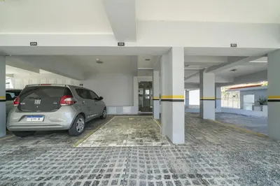 A planta de Apartamento Aconchegante 400m da Praia YV5962