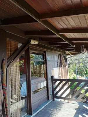 Uma varanda ou terraço em Vista única