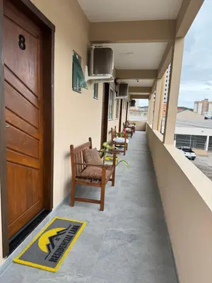 Uma varanda ou terraço em Residencial Lara 6
