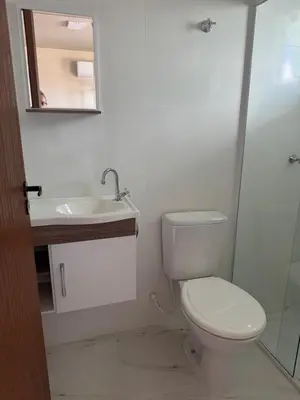 Uma casa de banho em Residencial Lara 6