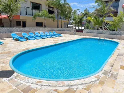 A piscina em ou perto de #02-Z - (Refúgio e Mar) Hospedagem em Canto Grande, Bombinhas