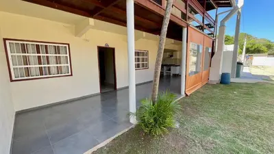 O edifício onde a casa de férias está situado