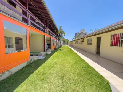 O edifício onde a casa de férias está situado