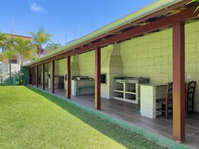 O edifício onde a casa de férias está situado