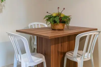 A planta de #25-CG - (Refúgio e Mar) Hospedagem em Canto Grande, Bombinhas