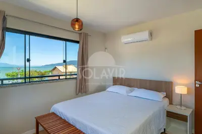 Uma cama ou camas num quarto em Suíte 1 (Ala pôr do sol) - Residencial Solavir
