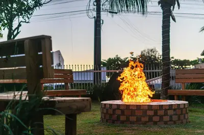 A planta de #PDS5 - (Refúgio e Mar) Hospedagem em Canto Grande, Bombinhas