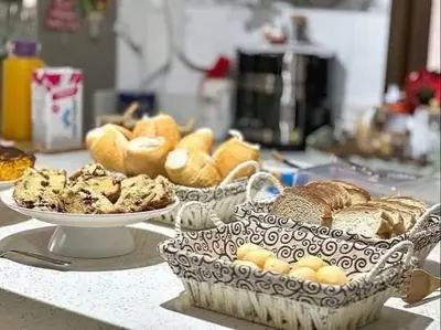 Refeições no B&B ou nas proximidades