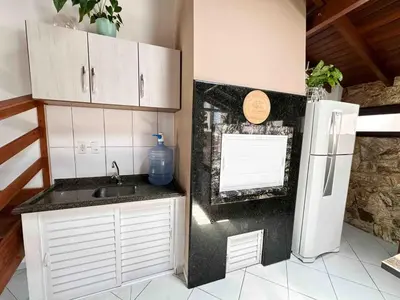 A cozinha ou kitchenette de Quarto 2 - Hospedagem com café da manhã delicioso