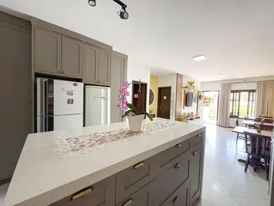 A cozinha ou kitchenette de Quarto 1 - Hospedagem com café da manhã delicioso