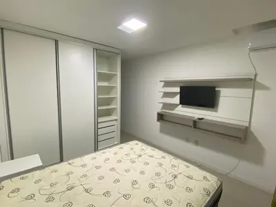 Uma cama ou camas num quarto em Apartamento Santa Clara