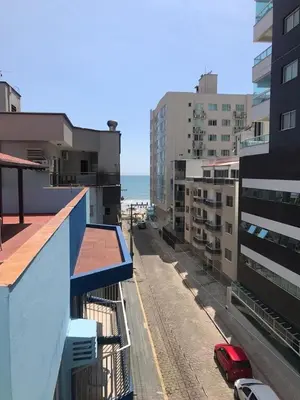 O edifício onde o apartamento está situado