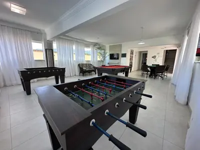 A sala de jogos em House of Liliane