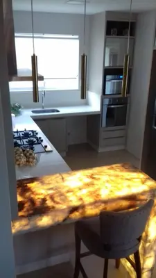 A cozinha ou kitchenette de Ap da Liliane