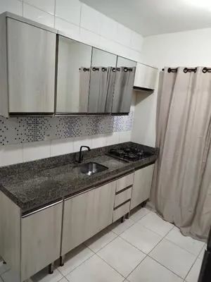 A cozinha ou kitchenette de Apto Alecrim