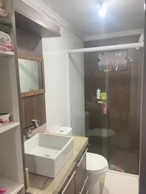 Uma casa de banho em Réveillon em Balneário Camboriú