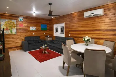 Uma área de estar em Réveillon em Balneário Camboriú