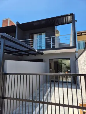 O edifício onde a casa de férias está situado