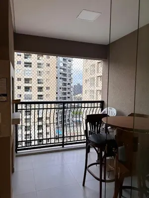Uma varanda ou terraço em Apartamento perto da Praia em Itapema!!!
