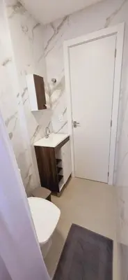 Uma casa de banho em Apartamento perto da Praia em Itapema!!!