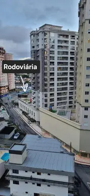 Uma vista geral de Itapema ou a vista da cidade a partir do apartamento