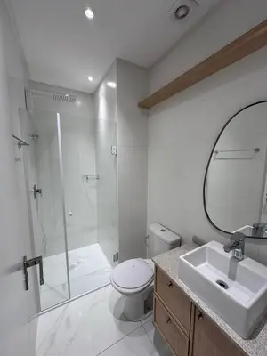 Uma casa de banho em Apartamento SKY Bridge