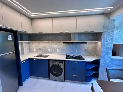 A cozinha ou kitchenette de Apartamento SKY Bridge