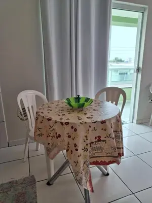 A planta de Apartamento Verde Mar