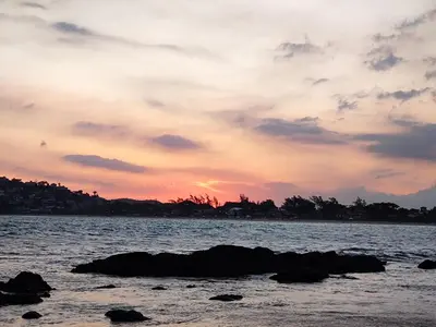 Paisagem natural perto da casa de férias