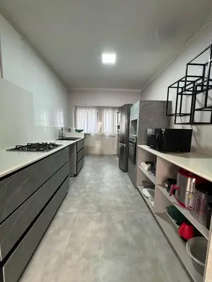 A cozinha ou kitchenette de Apartamento Barra Sul Frente Mar