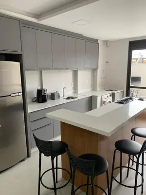 A cozinha ou kitchenette de Apto Jacuzzi Pool HomeClub