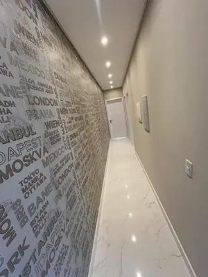 A planta de Apto com 3 suites na quadra do mar em Meia Praia Itapema