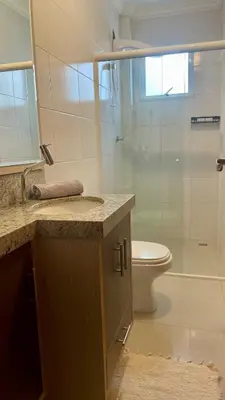 Uma casa de banho em Cobertura Colibri