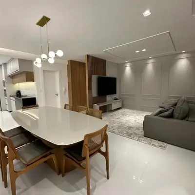 Apartamento no coração de meia praia com 4 suítes e 3 vagas de garagem